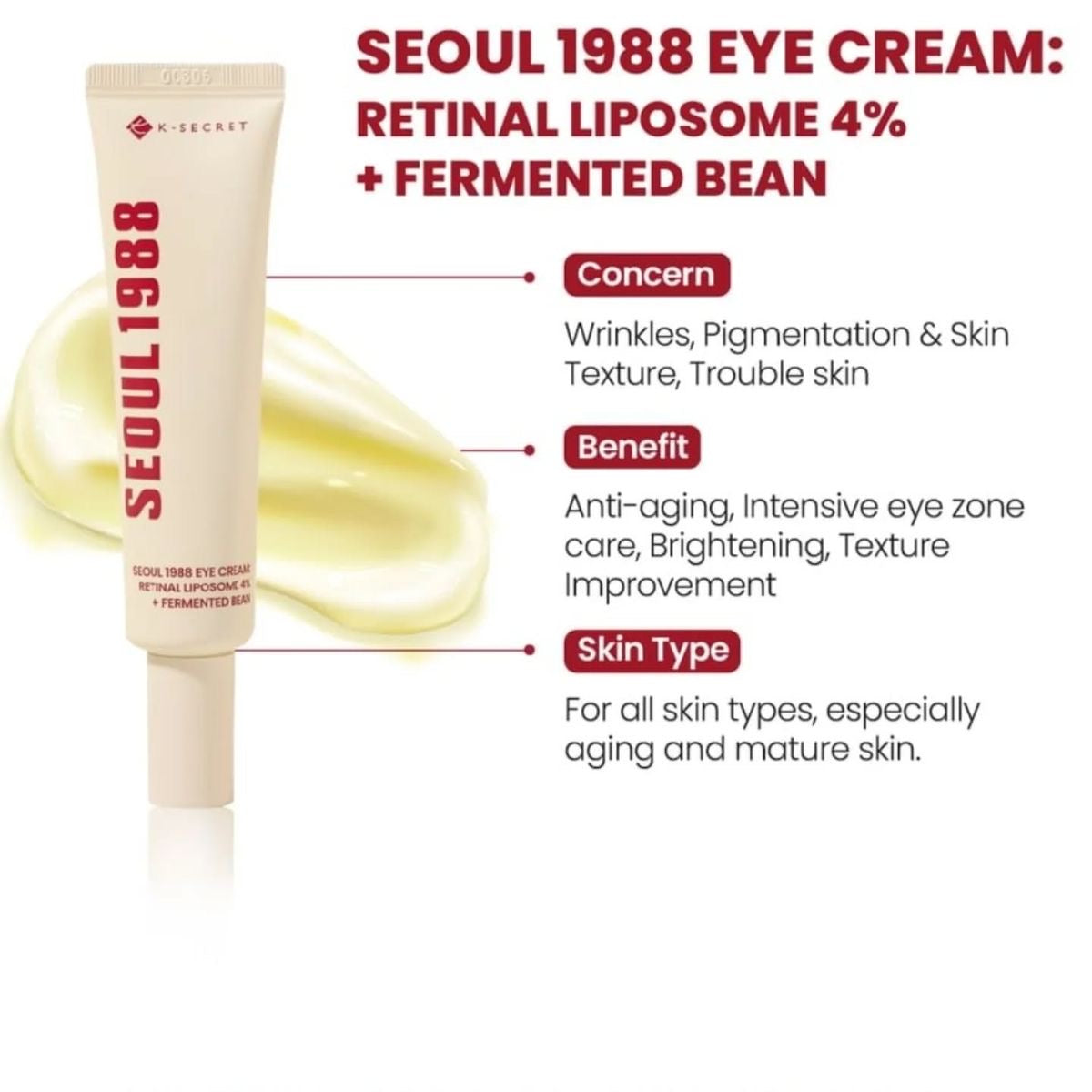 Seoul 1988 Eye Cream +
Celimax Retinal Shot Booster
