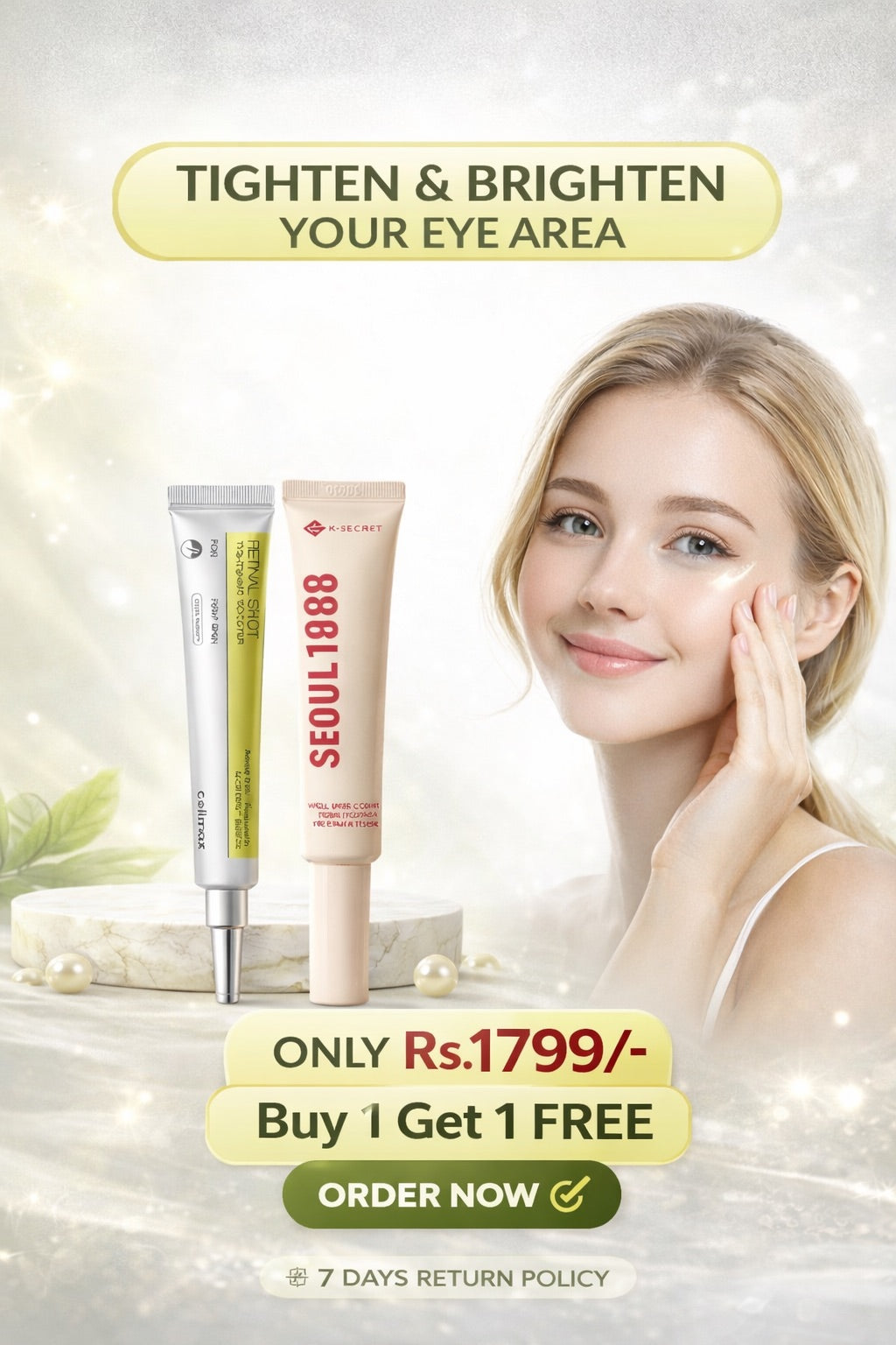 Seoul 1988 Eye Cream +
Celimax Retinal Shot Booster