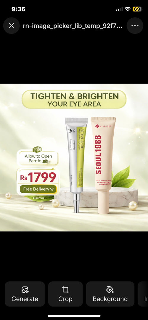 Seoul 1988 Eye Cream +
Celimax Retinal Shot Booster